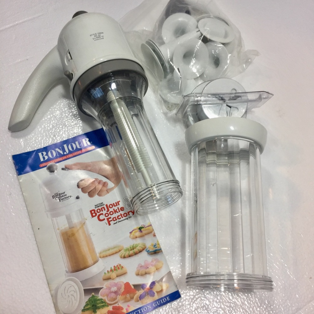Bon jour cookie factory cookie decorating kit